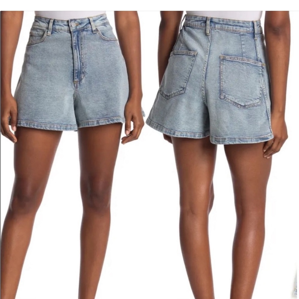 WEWOREWHAT Balloon Jean Shorts